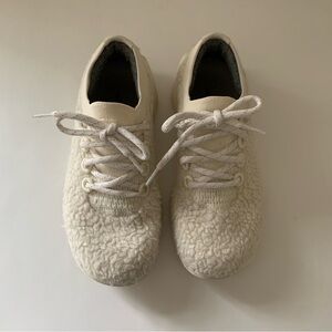 Allbirds Wool Dasher Fluffs - Natural White, 7.5